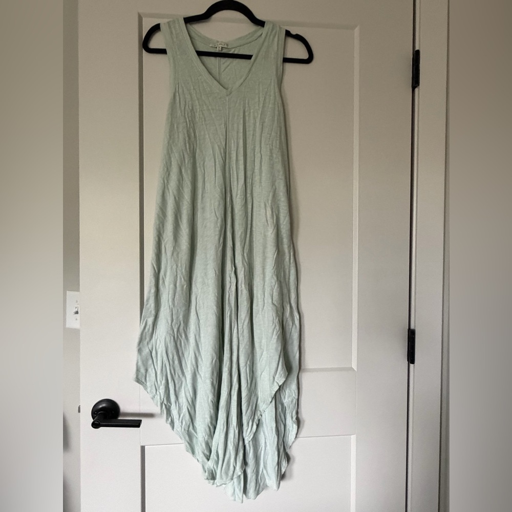 Z Supply Elegant Mint Green Sleeveless Maxi Dress 100% Cotton